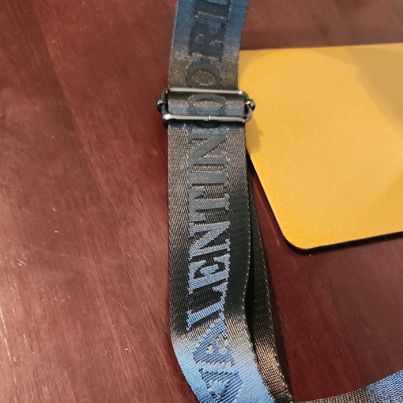 Valentino Orlandi Black Studded Top Handle Bag Vegan Leather Crossbody - Picture 5 of 7